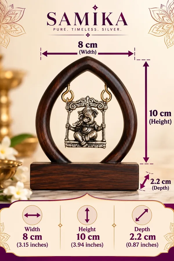 925_Silver_Ganesha_Rosewood_Swing