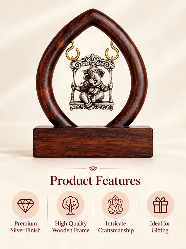 925_Silver_Ganesha_Rosewood_Swing