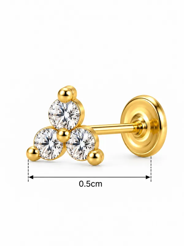 925_Sterling_Silver_22K_Gold-Plated_TIRO_Second-Piercing_Earrings