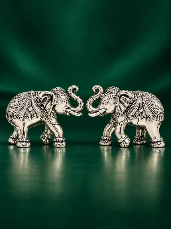 999_Silver_Elephant_Pair_Gift_Box