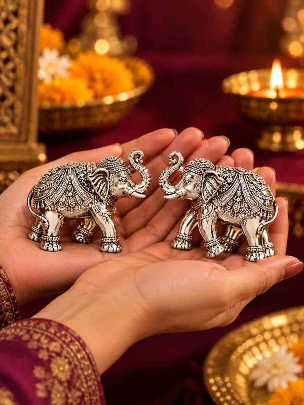 999_Silver_Elephant_Pair_Gift_Box