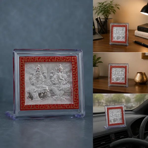 999_Silver_Lakshmi_Ganesh_Blessing_Premium_Frame_Hamper_