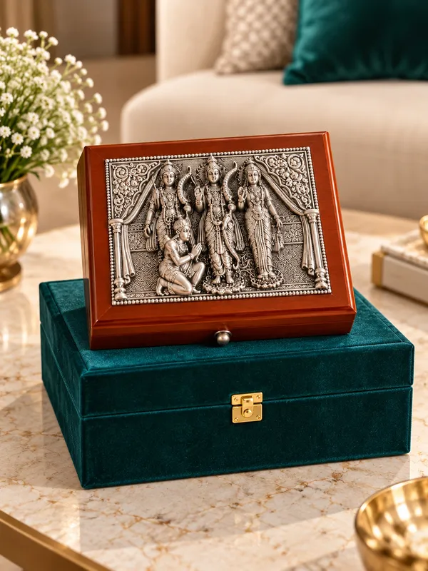 999_Silver_Ram_Darbar_Dry_fruit_Box
