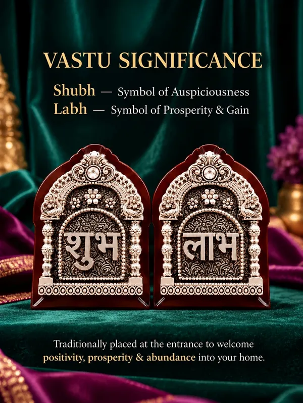 999_Silver_Shubh_Labh_Wall_Set