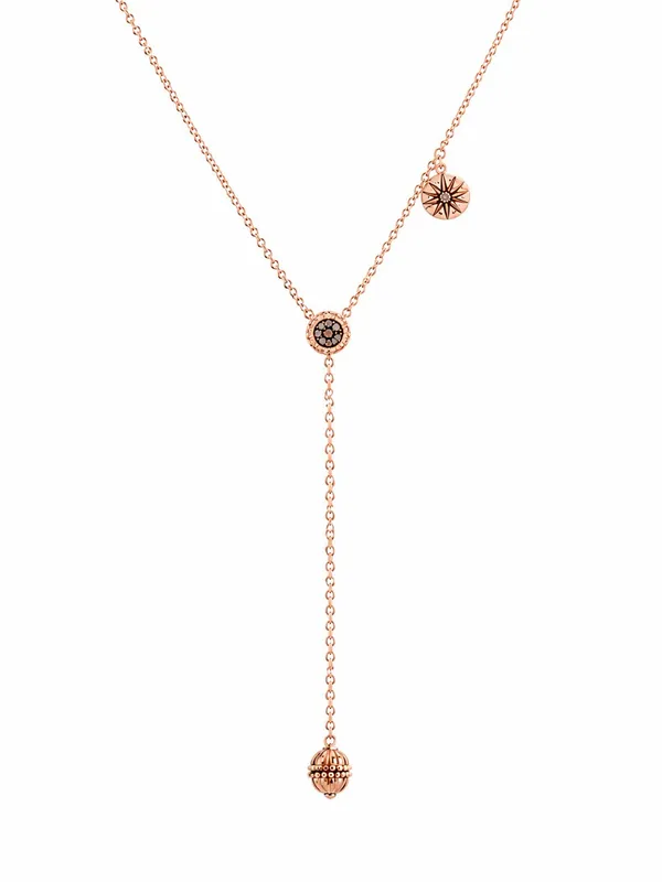 Rose_Gold_Plated_Calestial_Drop_Necklace_With_925_Sterling_Silver