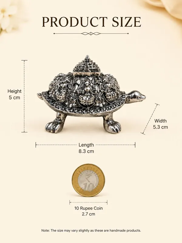 24K_Gold_Plated_7_Horses_Idol_With_Silver_Tortoise_Combo