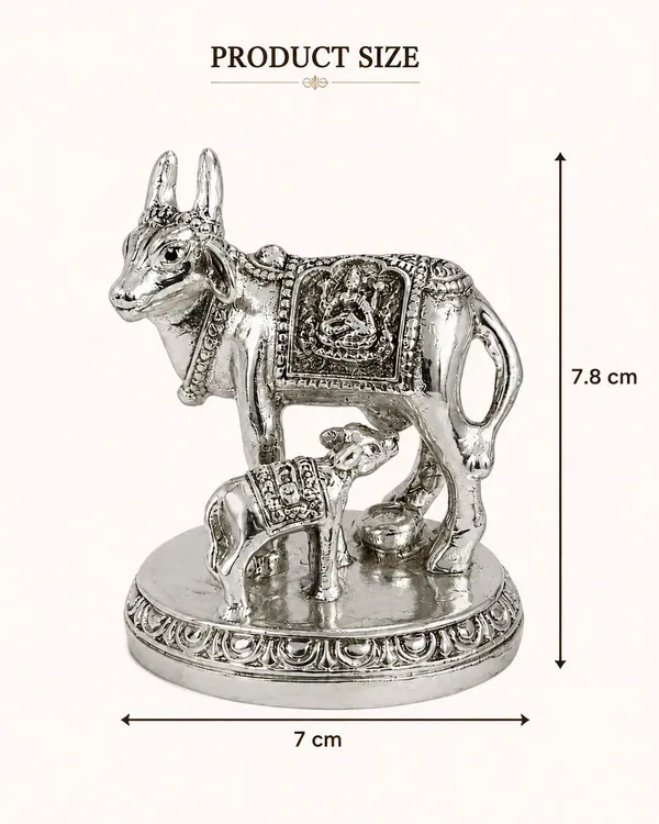 24K_Gold_Plated_Adiyogi_Shiva_&_Gau_Ma_Combo