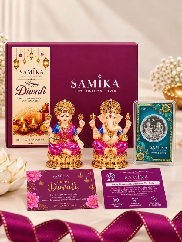 24K_Gold_Plated_Non-Breakable_Lakshmi_Ganesh_Idol_with_1g_Lakshmi_Ganesh_Silver_Coin_Combo
