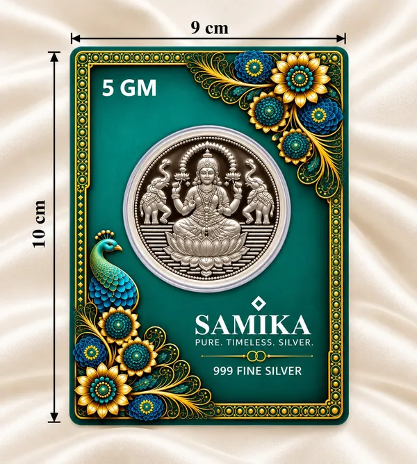 24K_Gold_Plated_Non-Breakable_Lakshmi_Ganesh_Idol_with_5g_Lakshmi_Ji_Silver_Coin_Combo