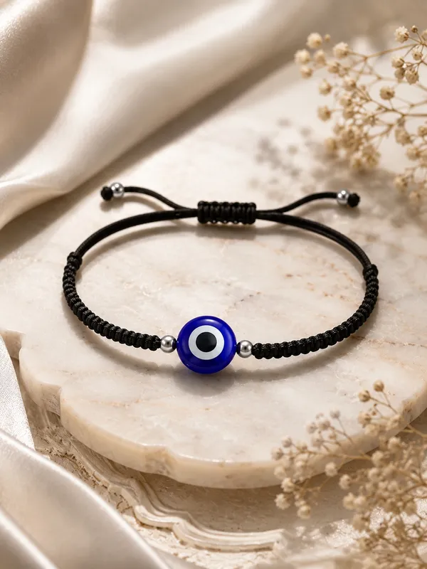 925_Sterling_Silver_Evil_Eye_Couple_Bracelet_Set