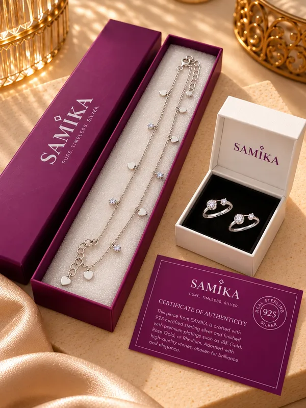 925_Sterling_Silver_Siddi_Anklet_and_Toe_Ring_Set_for_Any_Occasion