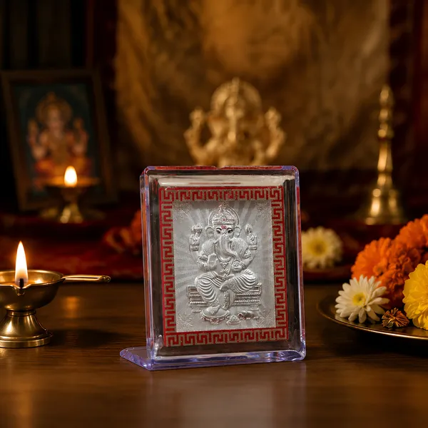 999_Silver_Divya_Ganpati_Ji_Premium_Frame_Hamper