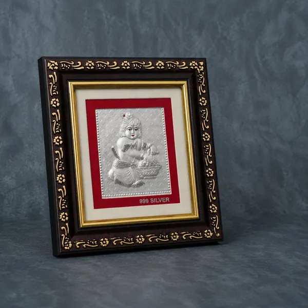 999_Silver_Laddu_Gopal_Premium_Wooden_Frame_Hamper