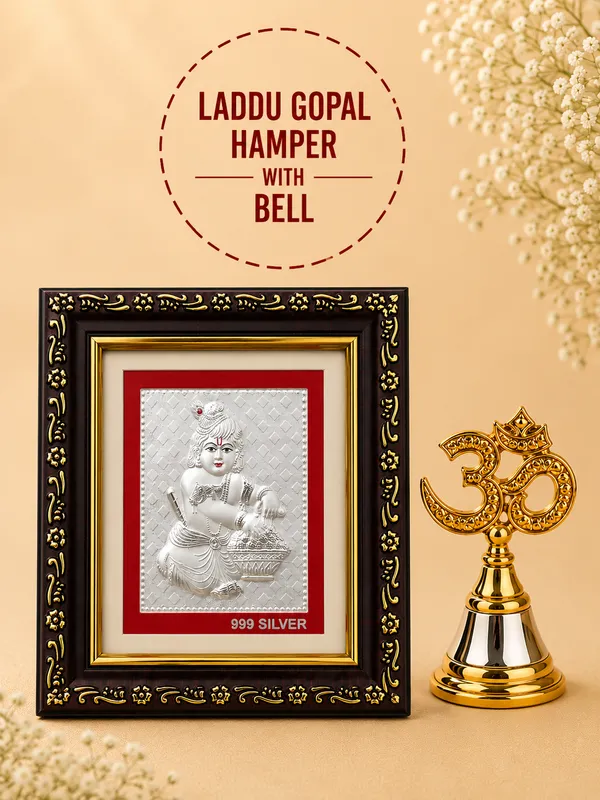 999_Silver_Laddu_Gopal_Premium_Wooden_Frame_Hamper