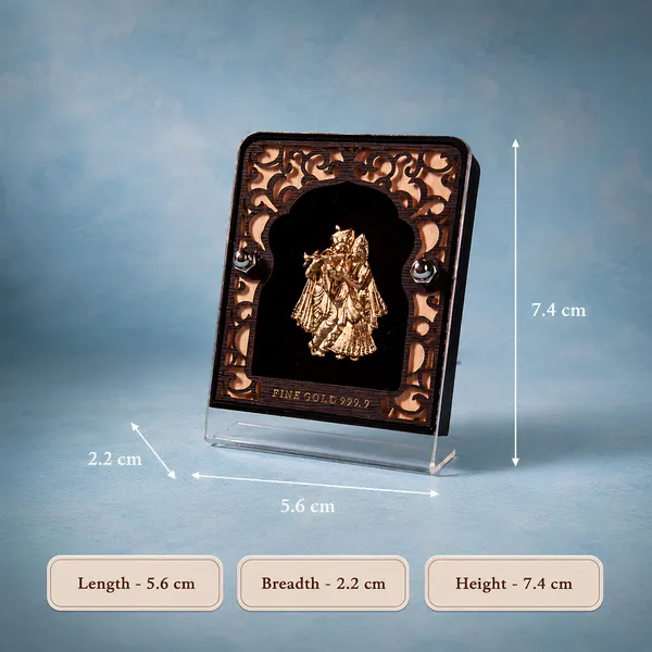 24K_Gold_Foil_Radha_Krishna_Mini_Premium_Classic_Frame
