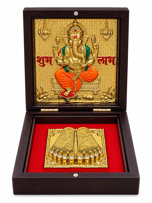 24K_Gold_Divya_Ganesh_Charan_Paduka_Paduka_Box