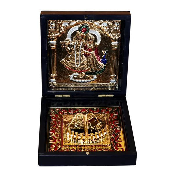 24K_Gold_Divya_Radha_Krishna_Charan_Paduka_(Golden_Tone)_Pooja_Box