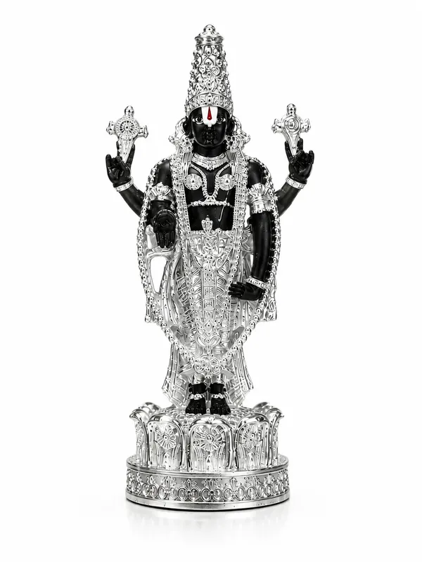 999_Silver_Divya_Tirupati_Balaji_Spiritual_Idol
