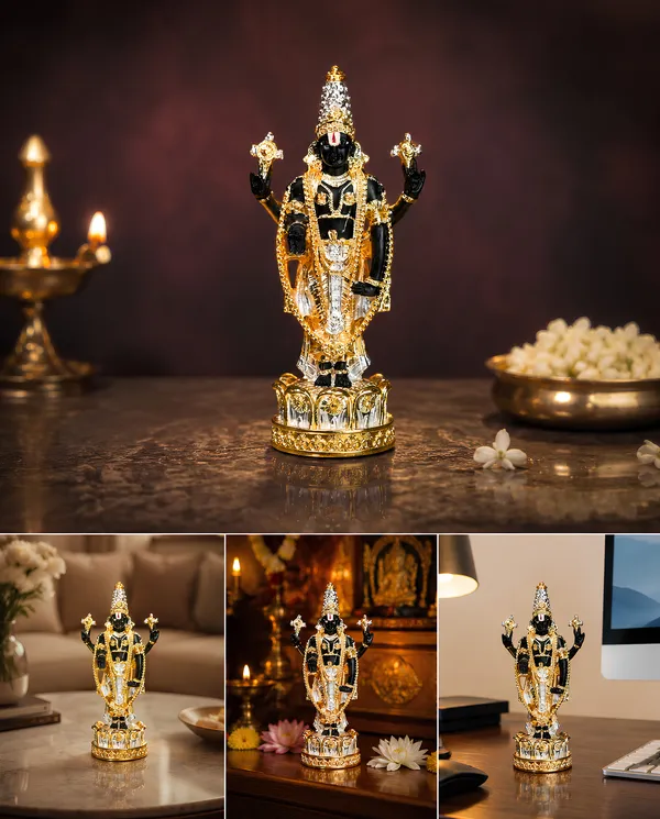 24K_Gold_Divine_Lord_Venkateswara_Balaji_Idol_Figurine
