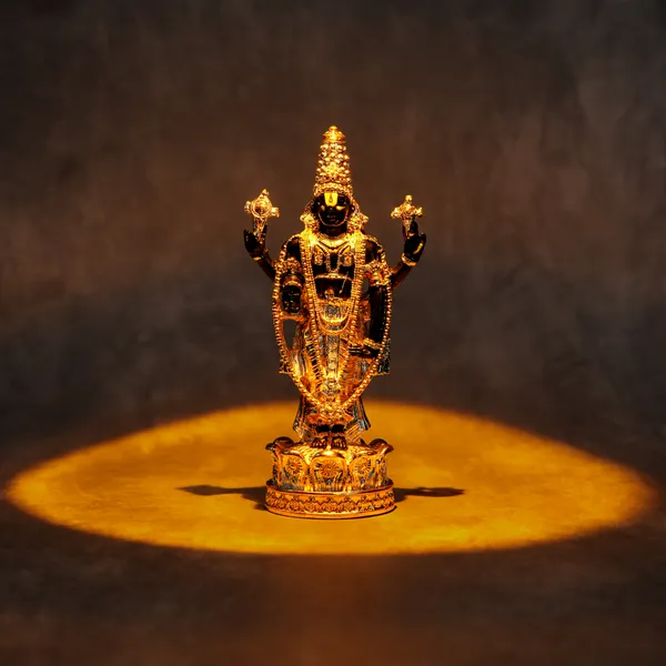 24K_Gold_Divine_Lord_Venkateswara_Balaji_Idol_Figurine