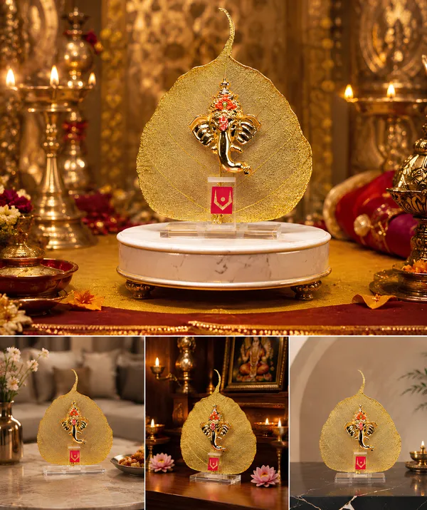 24K_Gold_Divya_Ganesha_Peepal_Leaf_Spiritual_Showpiece