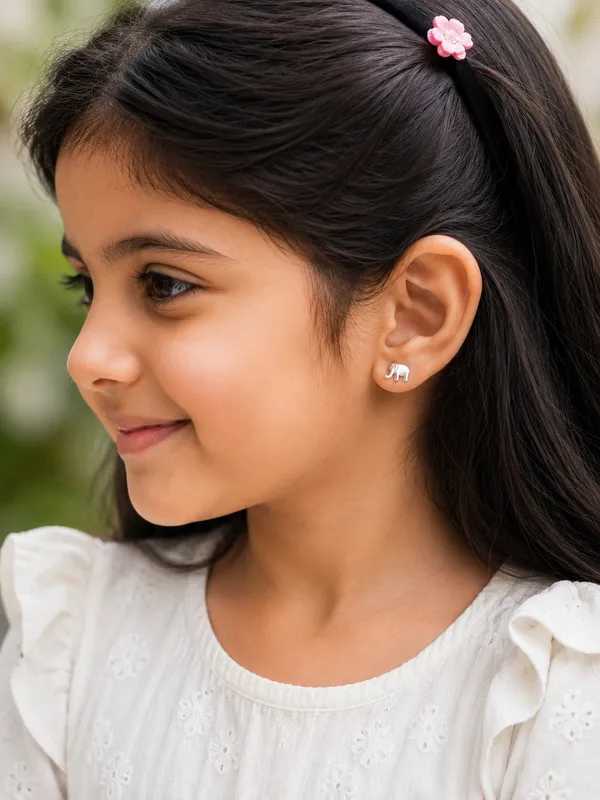 925_Sterling_Silver_Elephant_Earrings_for_Kids_|_Cute_Elephant_Earrings