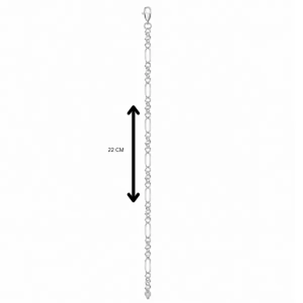 925_Sterling_Silver_Paperclip_Men’s_Bracelet