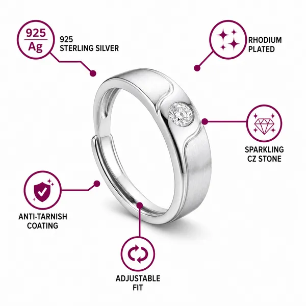 925_Sterling_Silver_Minimalist_Solitaire_Men's_Ring