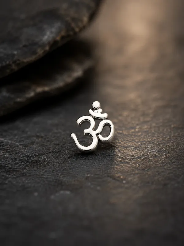 Om_925_Sterling_Silver_Stud_for_Men's_|_Spiritual_Om_Symbol_Stud
