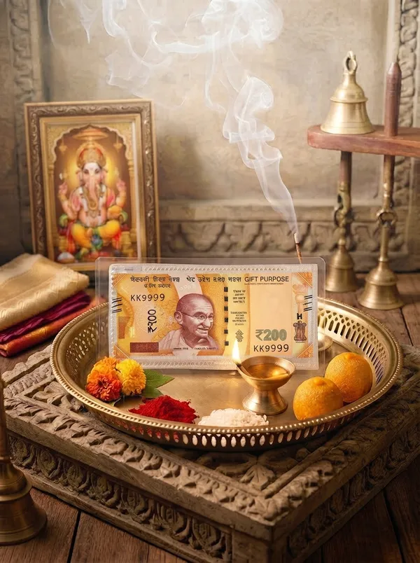 999_Silver_?200_Note_with_Mahatma_Gandhi
