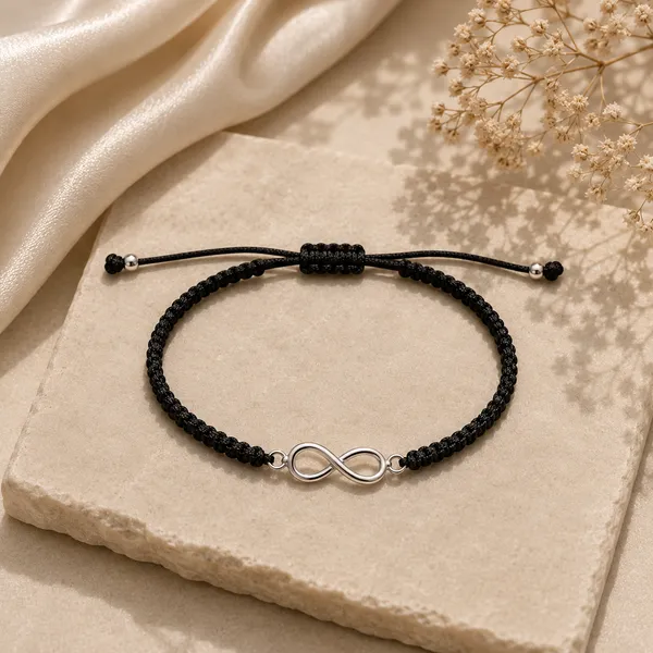 925_Sterling_Silver_Infinity_Bracelet_Rakhi_Chocolate_Return_Gift_Hamper_for_Sisters