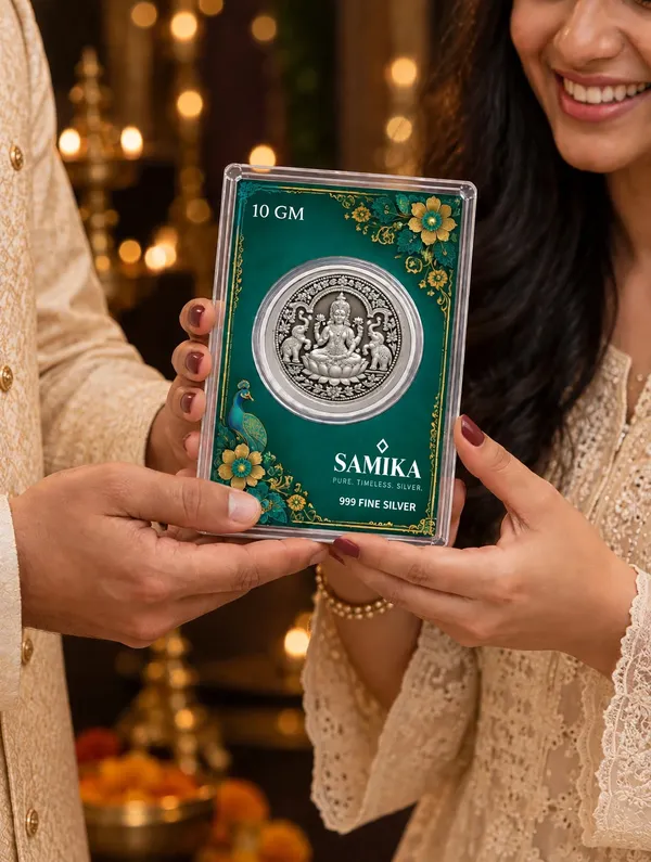 999_Pure_Silver_Coin_10g-_100g_Look_Lakshmi