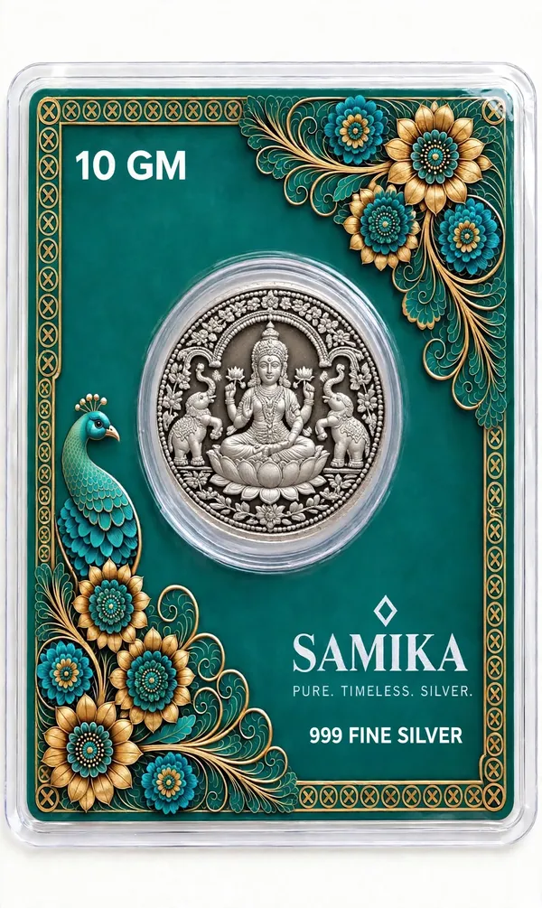 999_Pure_Silver_Coin_10g-_100g_Look_Lakshmi