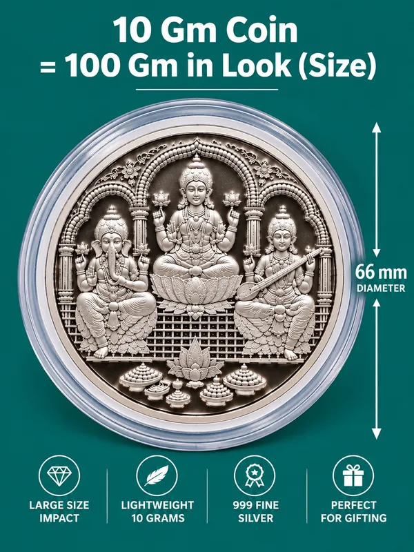 999_Pure_Silver_Coin_10g-_100g_Look_Lakshmi_Ganesh_Saraswati