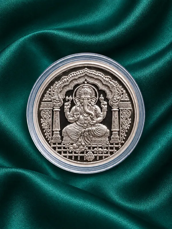 999_Pure_Silver_Coin_1g-_10g_Look_Shree_Ganesh
