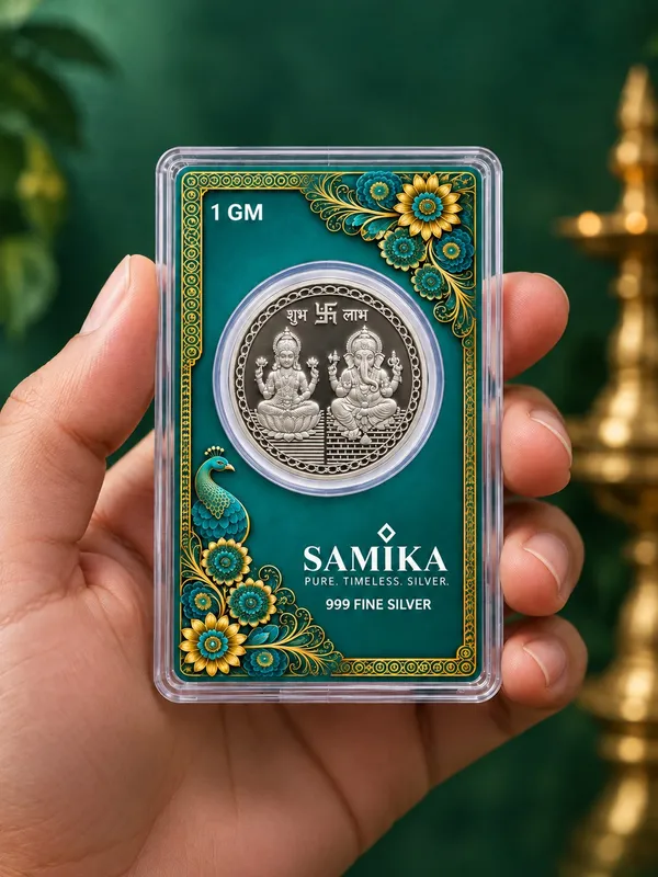 999_Pure_Silver_Coin_1g-_10g_Look_Shree_Lakshmi_Ganesha