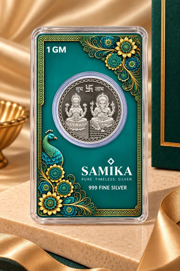 999_Pure_Silver_Coin_1g-_10g_Look_Shree_Lakshmi_Ganesha
