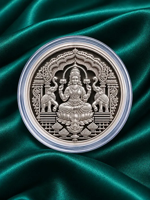 999_Pure_Silver_Coin_2g-_20g_Look__Shree_Lakshmi
