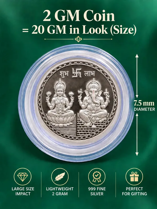 999_Pure_Silver_Coin_2g-_20g_Look__Shree_Lakshmi_Ganesh