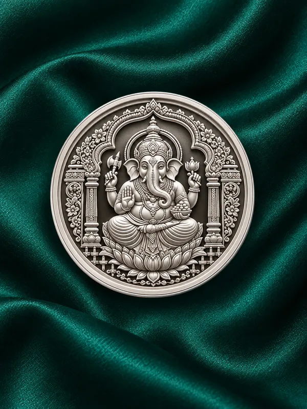 999_Pure_Silver_Coin_5g-_50g_Look_Shree_Lakshmi