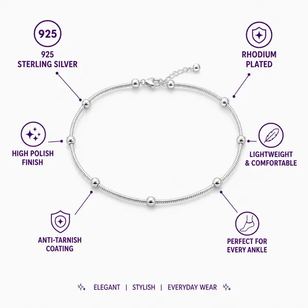 925_Sterling_Silver_Starlit_Strands_Anklet