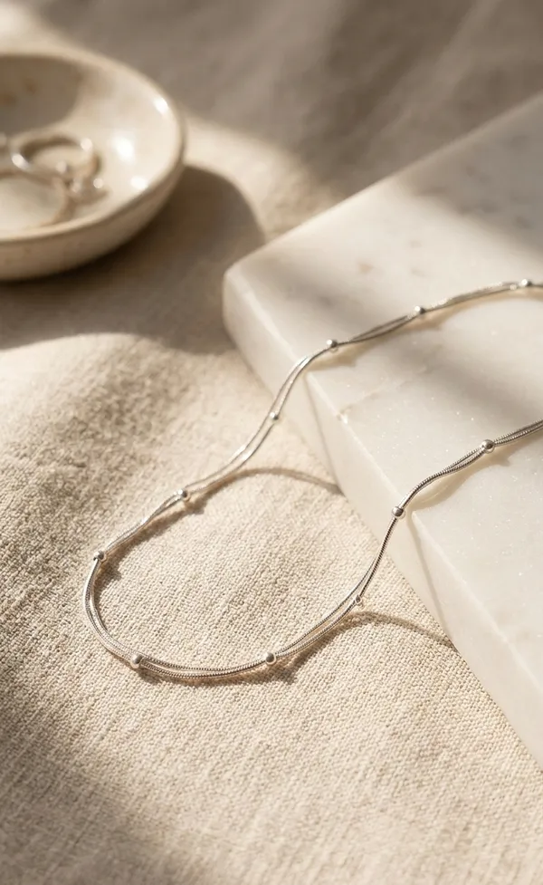 925_Sterling_Silver_Starlit_Strands_Anklet