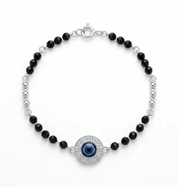 925_Sterling_Silver_Evil_Eye_Black_Bead_Bracelet