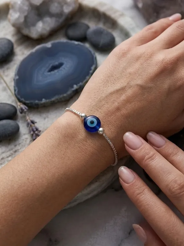 925_Sterling_Silver_Evil_Eye_Chain_Bracelet