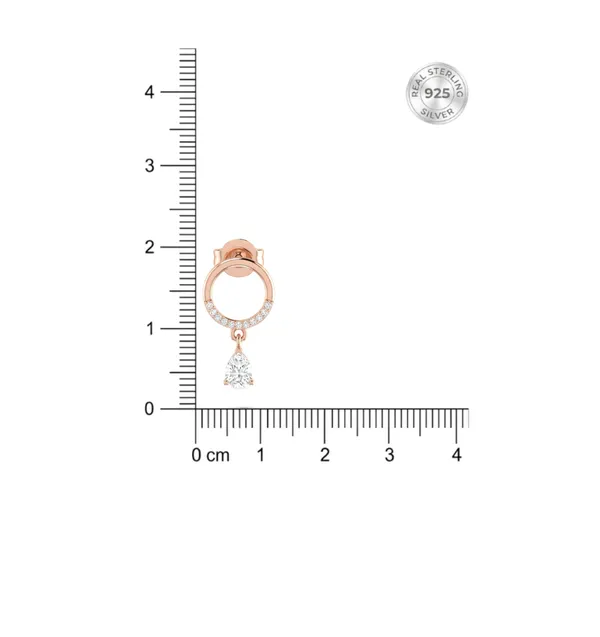 925_Sterling_Silver_With_Rose_Gold_Plated_Finish_Crystal_Drop_Circle_Earrings