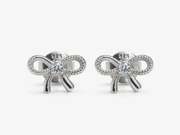 925_Sterling_Silver_Finish_Luxe_Bow_earrings
