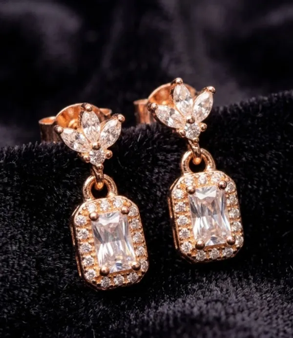 925_Sterling_Silver_Rose_Gold_Plated_Crystal_Drop_Earrings