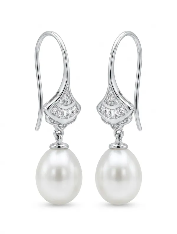 925_Sterling_Silver_Freshwater_Pearl_Drop_Jewellery_Earrings