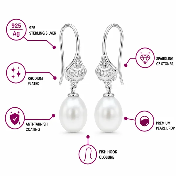 925_Sterling_Silver_Freshwater_Pearl_Drop_Jewellery_Earrings