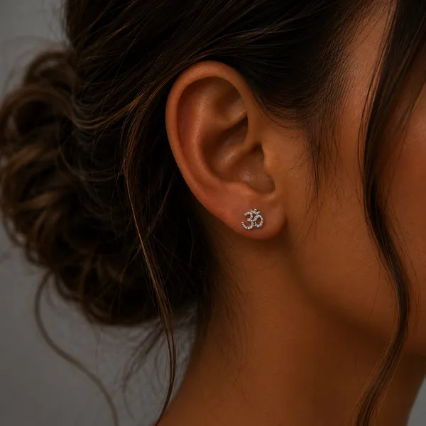 925_Sterling_Silver_Om_Diamond_earrings
